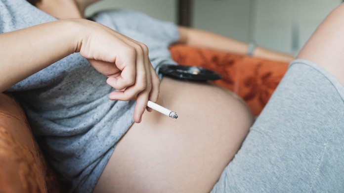 Fajčenie v tehotenstve.