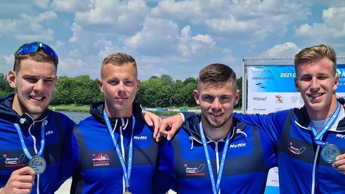 Strieborná zostava z ME v Poznani.