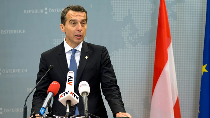  Rakúsky kancelár Christian Kern