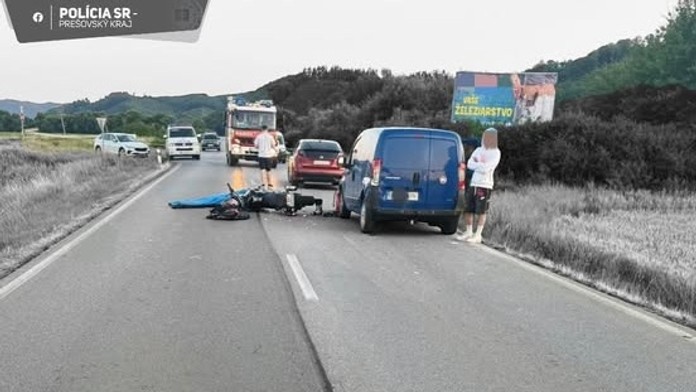 Tragická zrážka pri Humennom: Polícia hľadá svedkov nehody, pri ktorej vyhasol život motorkárky