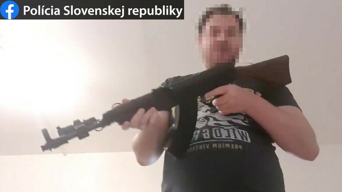 Muž, ktorého zadržala NAKA.