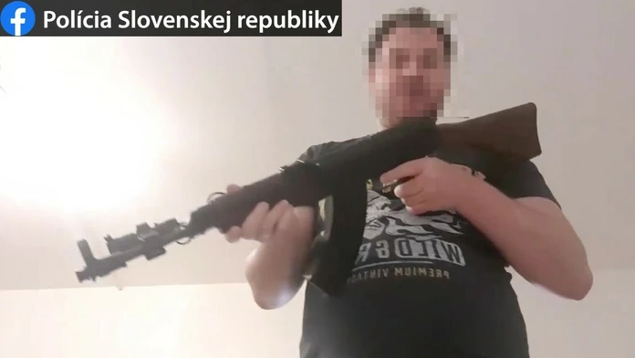 Muž, ktorého zadržala NAKA.