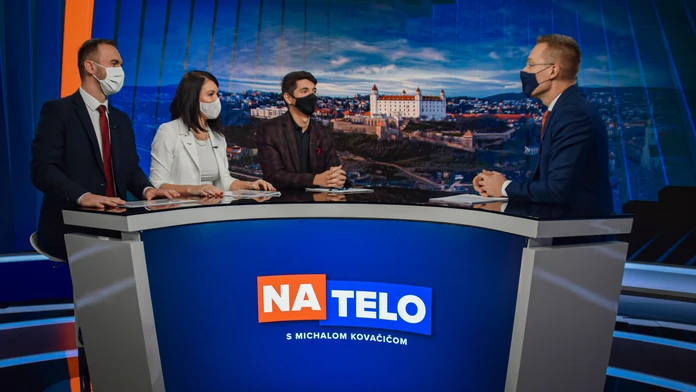 Michal Šipoš a Erik Kaliňák.