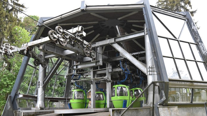 Lanovka v Mariánskych Lázňach - ilustračná snímka