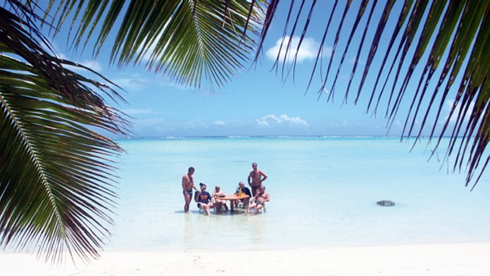 Ľadové vajcia na fínskom ostrove.