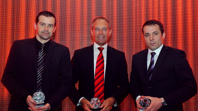 Róbert Semeník (strelil strelil najviac gólov), Ladislav Jurkemik (ako tréner viedol najviac zápasov),  Martin Poljovka (odhral 