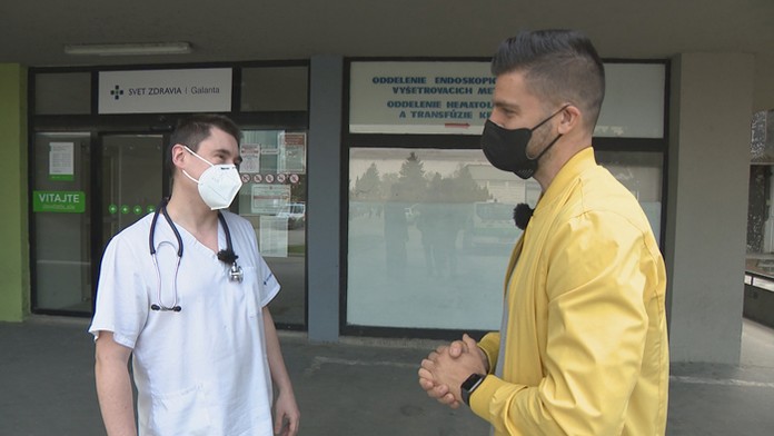 Zástupca primára urgentného príjmu galantskej nemocnice Jozef Fatrsík.
