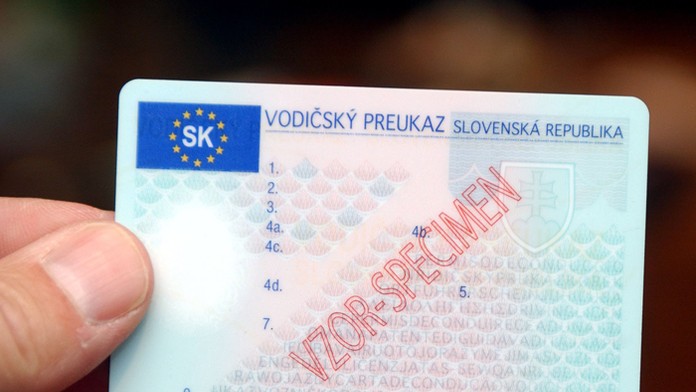 Vodičský preukaz - ilustračná snímka