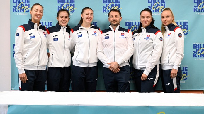 Slovenky spoznali súperky v baráži o účasť v kvalifikácii Pohára Billie-Jean Kingovej