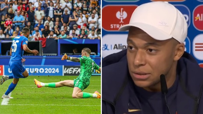 VIDEO: A ako hrajú Slováci s Anglickom? Vyhrávajú 1:0. Šialené. Mbappé civel, postavil sa a odišiel