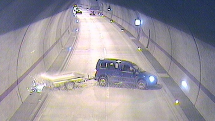 Vodič v tuneli Sitina