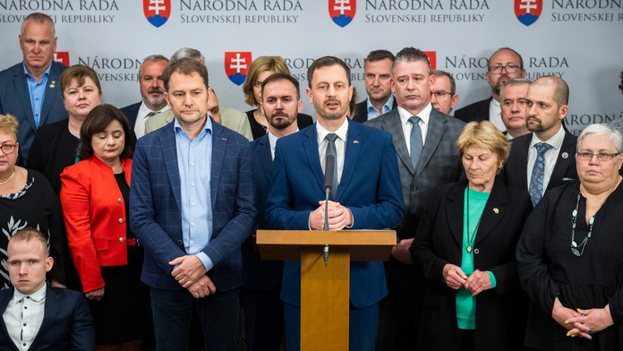 Eduard Heger a hnutie OĽaNO.