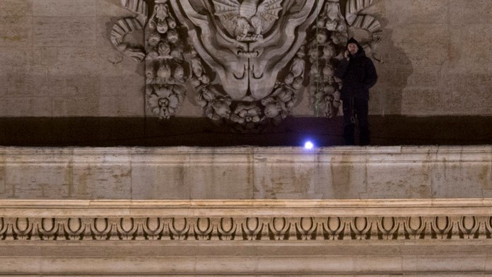 Protestujúci vo Vatikáne