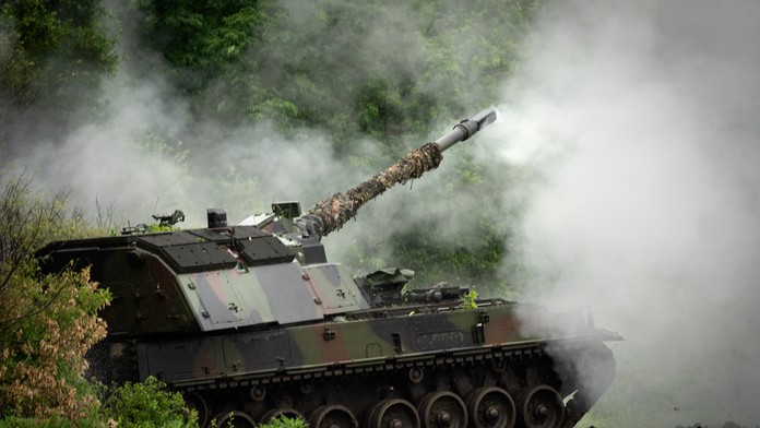 Ukrajinskí vojaci neďaleko Bachmutu