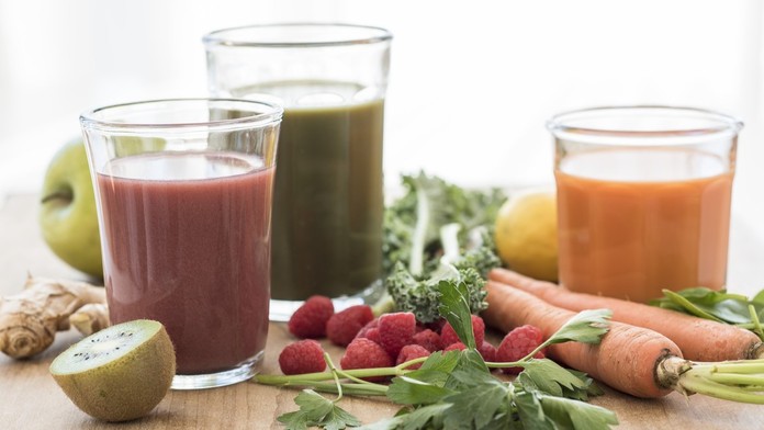 Ovocné alebo zeleninové šťavy (ilustračná snímka)