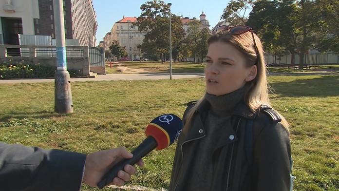 Slovenka žijúca v Prahe.