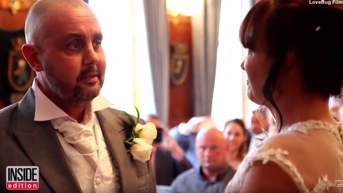 Nevesta a jej krásny dôkaz lásky