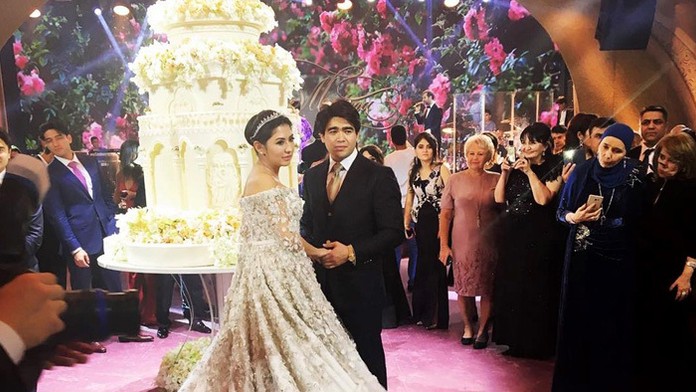 Ruský ropný magnát vydával dcéru.