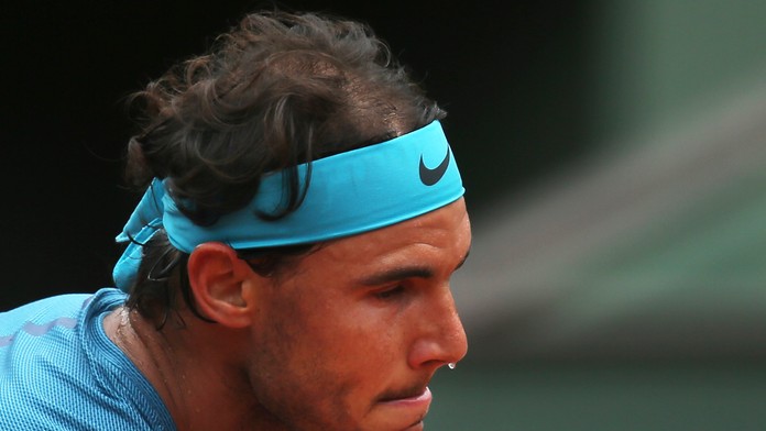 Rafael Nadal na Roland Garros.
