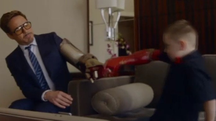 Downey jr. a postihnutý chlapec