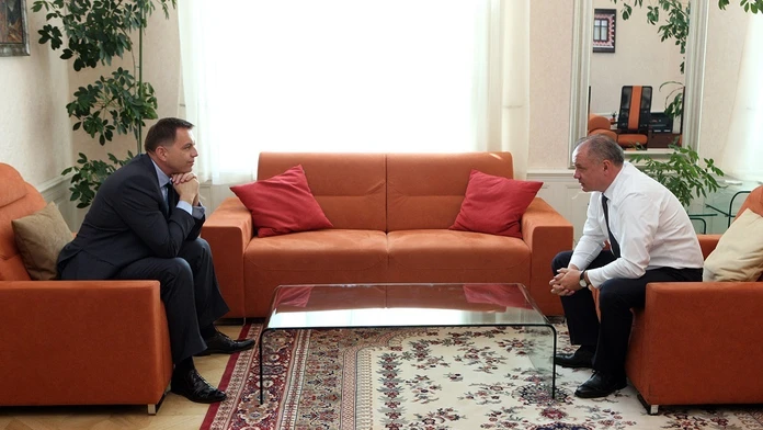 Peter Kažimír a Andrej Kiska.