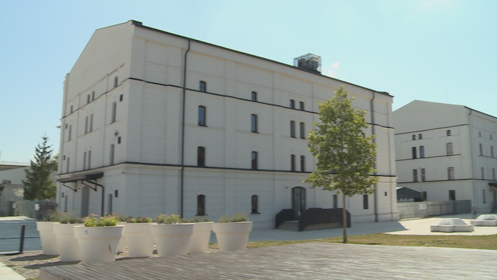 Stavba Kulturpark v Košiciach