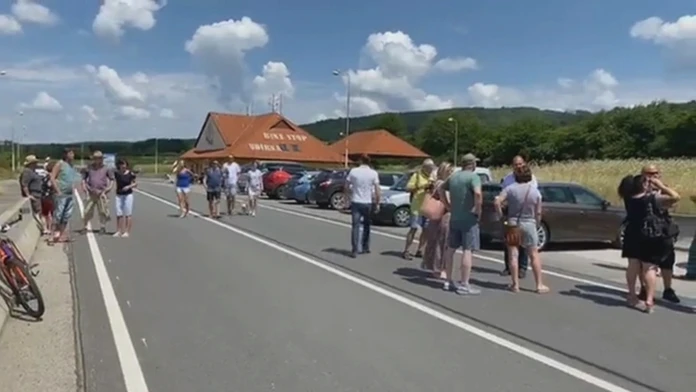 Protest na hranici