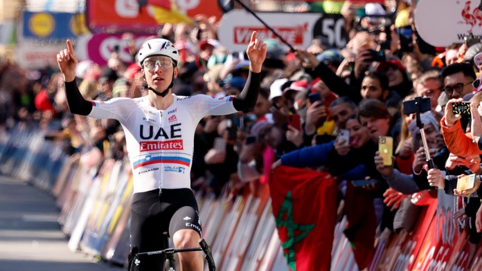 Keď v strmom kopci šliapol do plných, nikto ho nechytil. Odvážny Slovinec poslal víťazstvo do neba