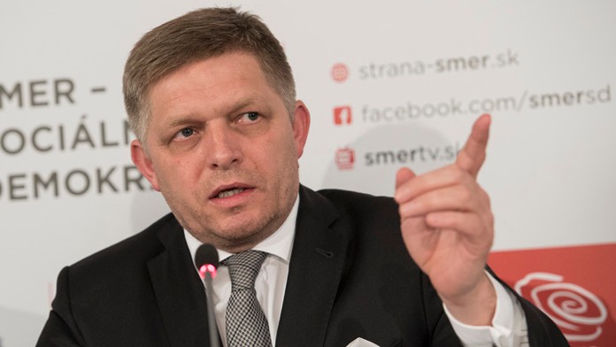 Predseda strany SMER-SD Robert Fico.