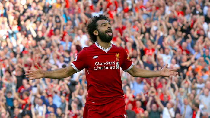 Mohamed Salah zvýšil na 3:0 proti Arsenalu.