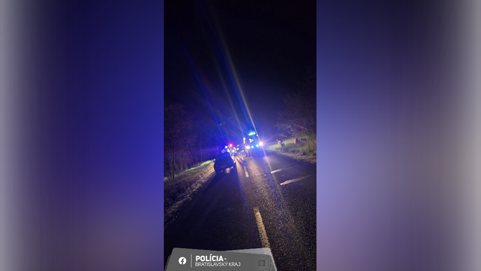 Zrážka s chodcom na ceste pri Malackách