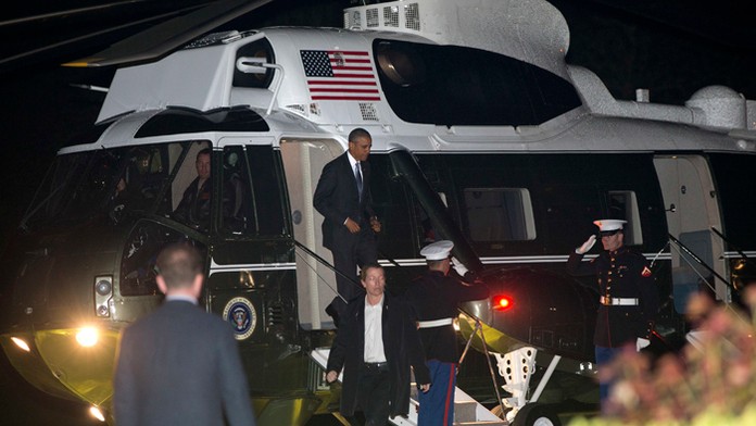 Obama pricestoval do Londýna.