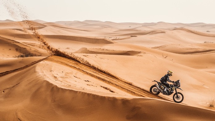 Štefan svitko na trati 3. etapy Rely Dakar.