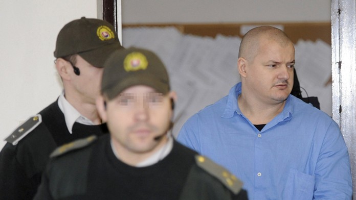 Róbert Petluš, ktorý je vo väzení za vraždu Jána Kubašiaka,  na archívnej snímke.