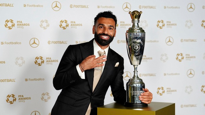 Dokázal to ako prvý v histórii. Mohamed Salah si opäť odniesol prestížne ocenenie