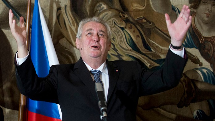 Český prezident Miloš Zeman