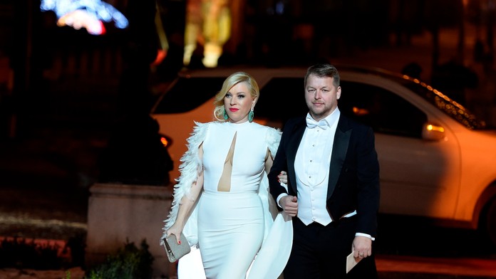 Gabriela Drobová s partnerom.