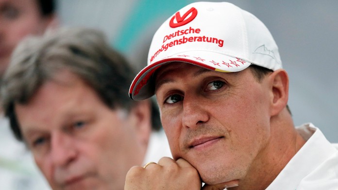 Michael Schumacher na archívnej snímke zo 4. októbra 2012.