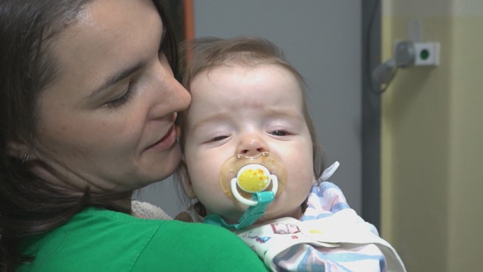 Malá pacientka Grétka.