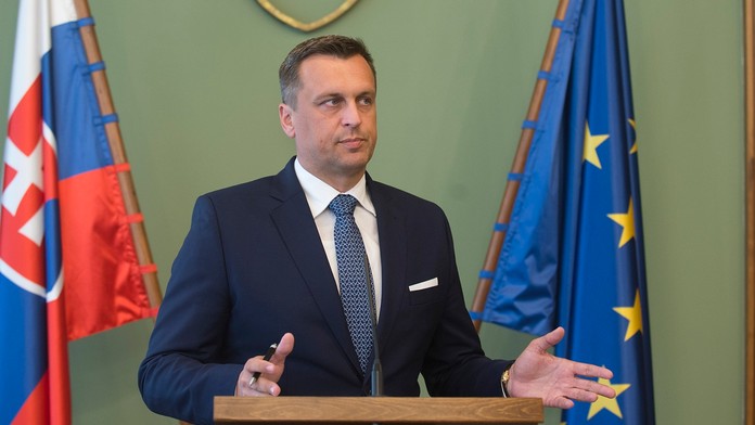 Na snímke predseda NR SR Andrej Danko