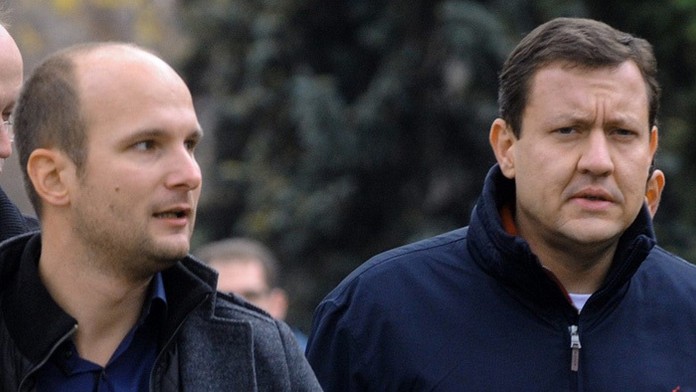 Daniel Lipšic a Gábor Grendel.