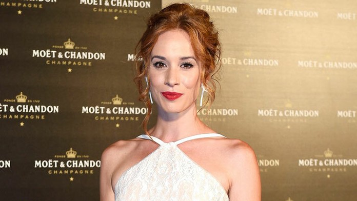 Táňa Pauhofová na Moët párty v Karlových Varoch