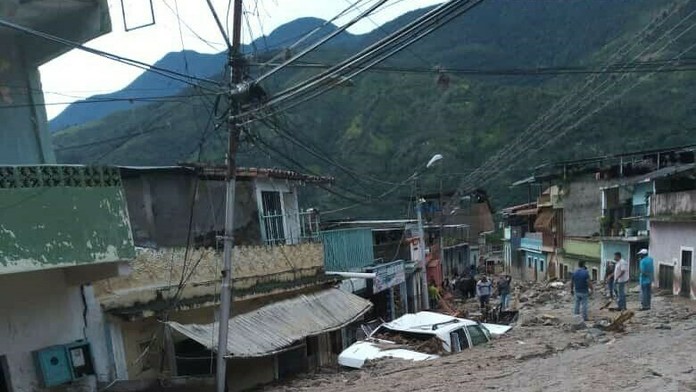 Blesková povodeň vo Venezuele