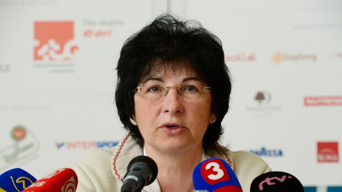 Janka Gantnerová vedúca slovenskej výpravy na OH v Soči.