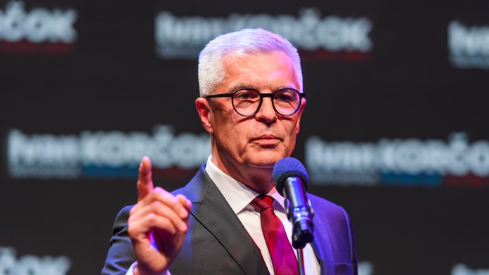 Na snímke je Ivan Korčok 