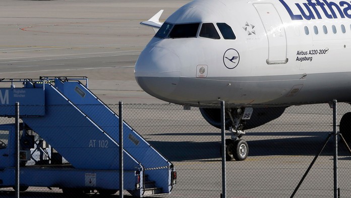 Lietadlo nemeckej spoločnosti Lufthansa.