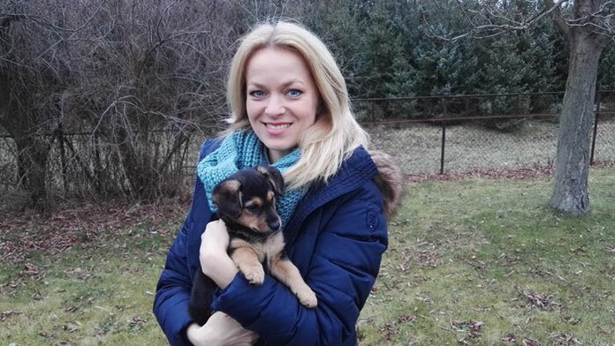 Janka Hospodárová s novým prírastkom - Nany