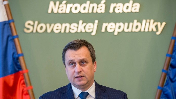 Predseda parlamentu Andrej Danko (SNS).