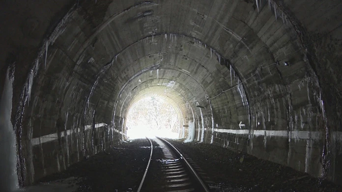 Lupkovský tunel.