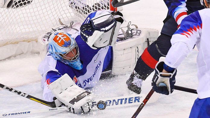 Švédka Frida Hansdotterová sa teší zo zlatej olympijskej medaily v slalome na ZOH 2018.